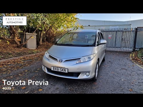 TOYOTA PREVIA 2.4 LTR TOP SPEC 34,000 MILES AUTOMATIC