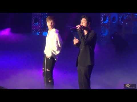 180609 iKON PRIVATE STAGE KOLORFUL PM6 구준회 김진환  Ne-Yo The way you move ft.Trey song, T-Pain Cover