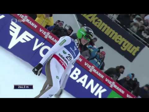 Peter Prevc - Kulm 2016 - Hill record 244m