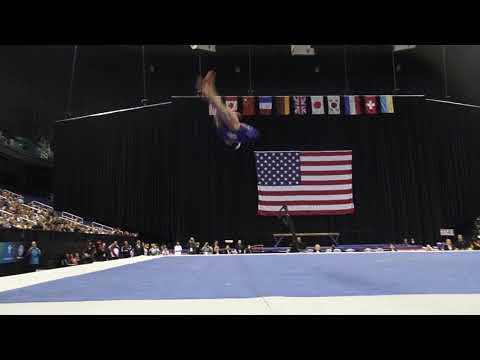 Leanne Wong (USA) - Floor Exercise - 2019 American Cup