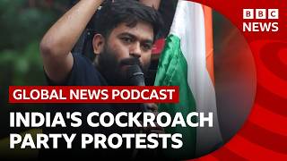 How India's 'cockroach' party sparked a protest movement | Global News Podcast