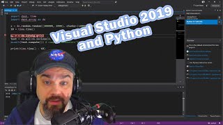 Visual Studio 2019 and Python