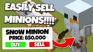 How to Buy and Sell Minions and Other Un-Auctionable Items (Hypixel Skyblock)