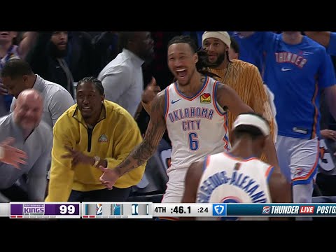 Thunder 17-4 Run To Complete Comeback vs Kings Uncut | October 28, 2025