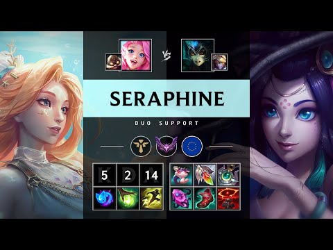 Seraphine Support vs Nami - EUW Master Patch 25.06