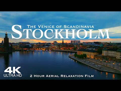 [4K] STOCKHOLM 2026 🇸🇪 Drone Sweden Sverige | 2 Hour Aerial Relaxation Film