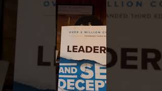 Day 18 - BOOK ALERT! 'LEADERSHIP & SELF DECEPTION'