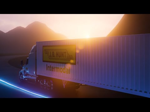 Discover Intermodal Shipping Value | 3D Animation | Promotional | J.B. Hunt Transport Services