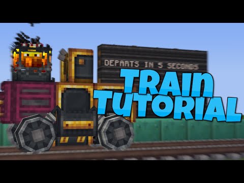 Minecraft Create Mod - Train Tutorial