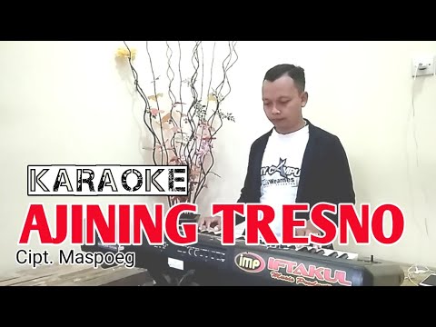 AJINING TRESNO - SABRINA AZIZA (COVER) KARAOKE