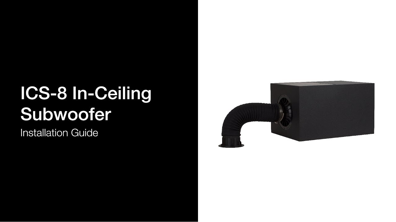 video Loa subwoofer Monitor Audio ICS-8 chính hãng 0