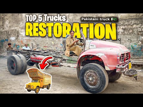 Top 5 "Pakistani Truck's Restoration Videos" Roadside Breakdown's Repairs