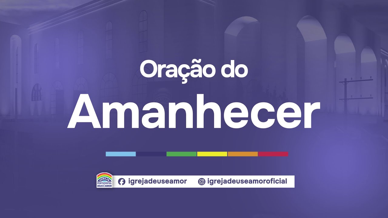 09/02/2025 - Oração do Amanhecer | AO VIVO