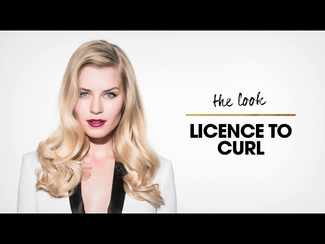 Video teaser for hair tutorial | licence to curl | party hairstyles