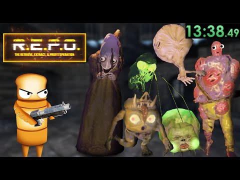 The NEW Killing ALL Monsters Speedrun in R.E.P.O.