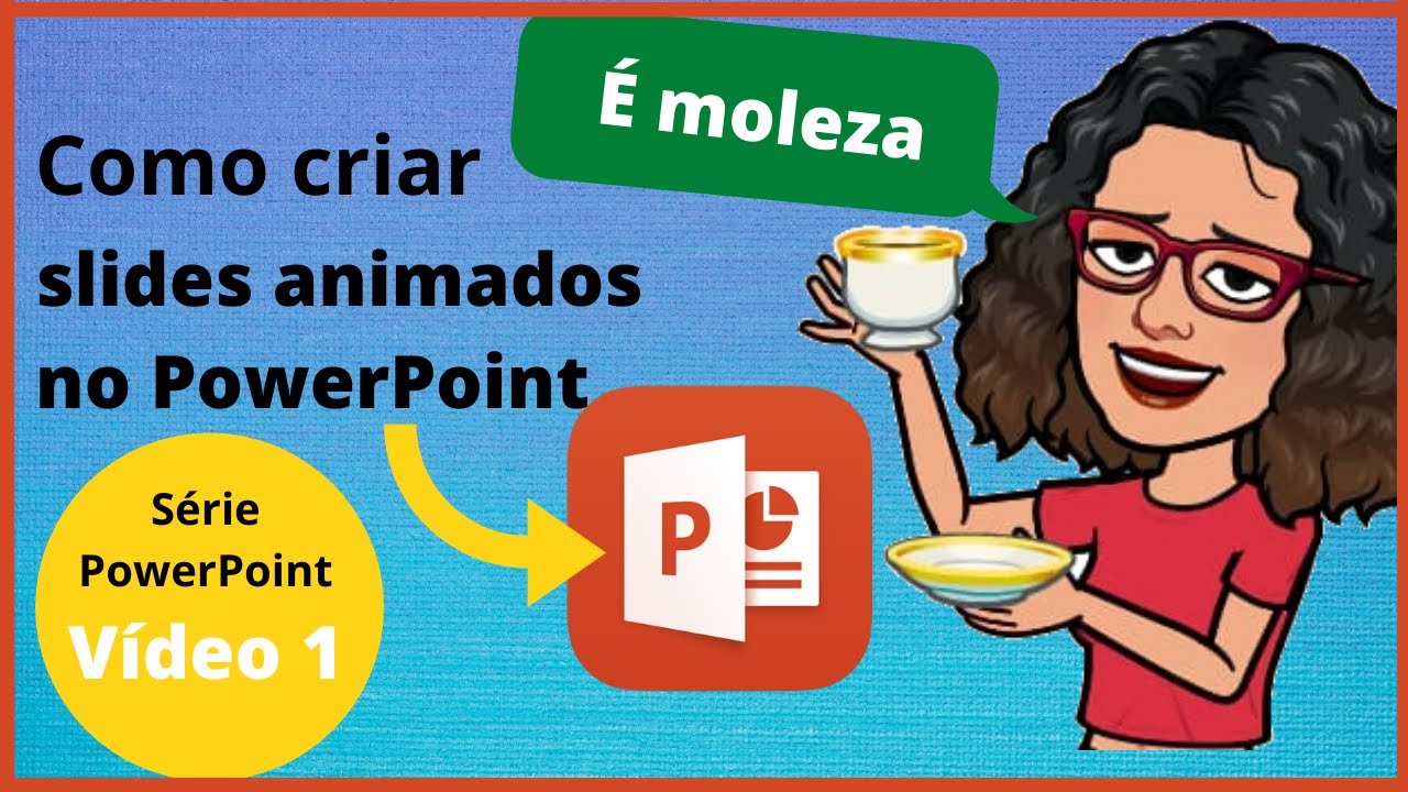 Como fazer slides animados com o PowerPoint para suas aulas/apresentações de trabalho.