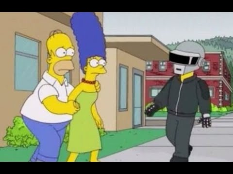 Daft Punk In Cartoon Show
