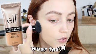 ✨ I tested the NEW e.l.f. Cosmetics Soft Glam Satin Foundation, so you don't have to! ✨