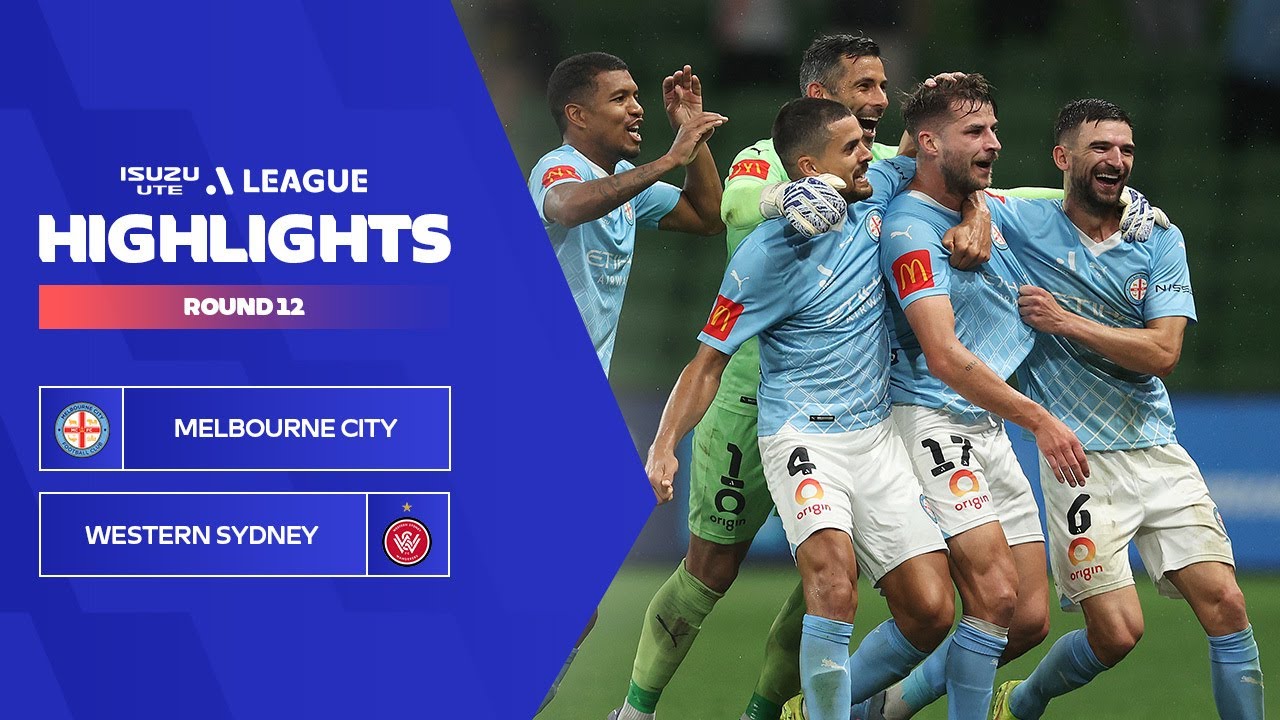 Melbourne City vs Western Sydney Wanderers highlights