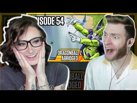THE CELL GAMES??!! Reacting to "DragonBall Z Abridged Episode 54" with Kirby!