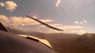 preview picture of video '✈ Piper 28 Archer III Landing Propriano wind 35kt'