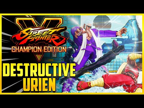 Solid Urien Player | SFV Champion Edition - Destructive Urien Madness   - Balance Patch + V-Shift