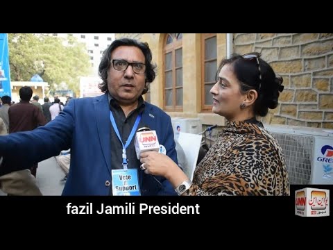 Fazil Jamili  |  Karachi Press Club Election 2022