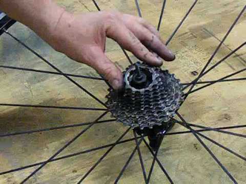 comment monter cassette shimano