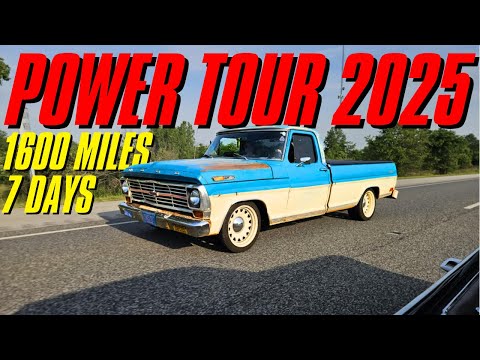 Hot Rod Power Tour 2025! Will the F100 make it 1600 miles?