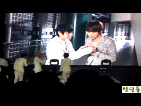 [FANCAM] 110218 WBTBA - Acting - Junhyung & Yoseob