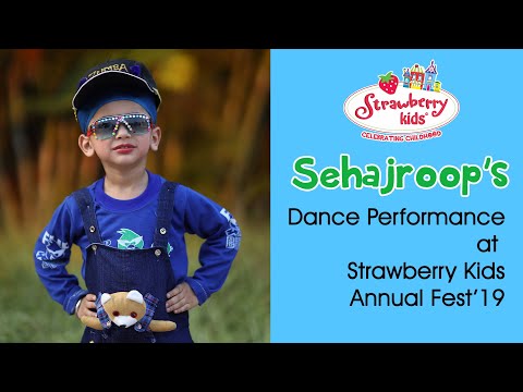 Sehajroop's Spectacular Performance | Strawberry Kids Preschool | Patiala