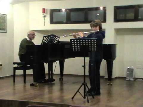 Gaetano Donizetti. Sonata for Flute. Dmitri Krasnovsky (17.01.13)