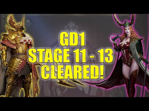 No Ezareth/Demi/Valara | Gear Dungeon 1 Stage 11 - 13 [Watcher Of Realms]