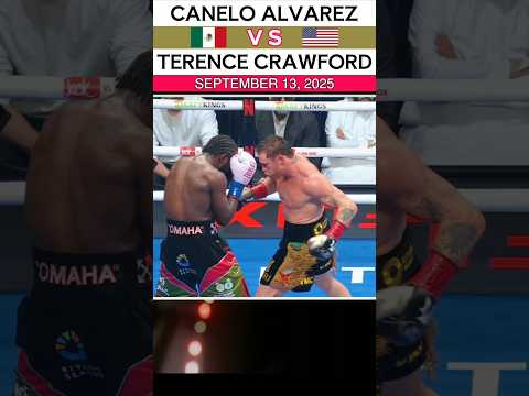Canelo Alvarez 🇲🇽 VS 🇺🇸 Terence Crawford | September 13, 2025 | ROUND 11 | SLO-MO + SOUND FX