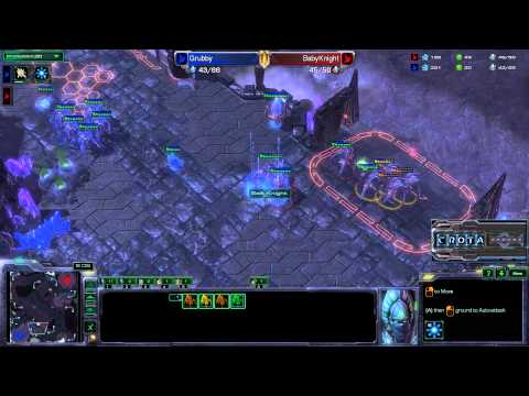 BabyKnight (P) vs Grubby (P) - G2 - StarCraft 2 - SC2012