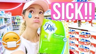BEING SICK IN TARGET +  HANGING WITH MIA!!!