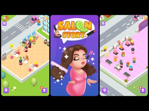 Salon Story Mobile Gameplay Android - YouTube