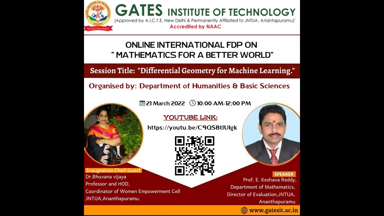 One Week International Online Faculty development Programme On 