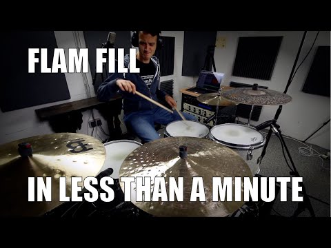 Flam Fill in less than a Minute - Daily Drum Lesson
