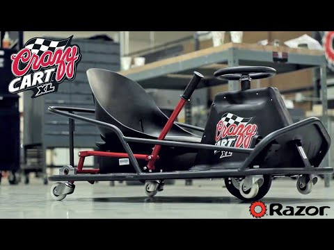 Razor Crazy Cart XL Ride Video