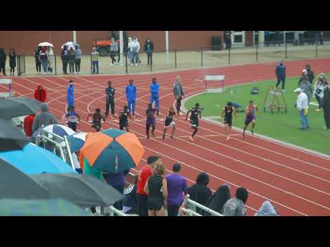 2021 6A (Ft. Worth) Area boys 100m