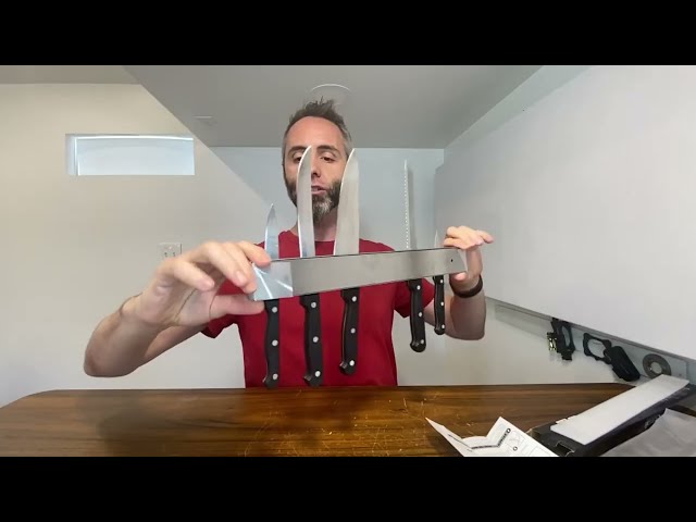 Best Magnetic Knife Holder for Kitchen Organization - alternate angle