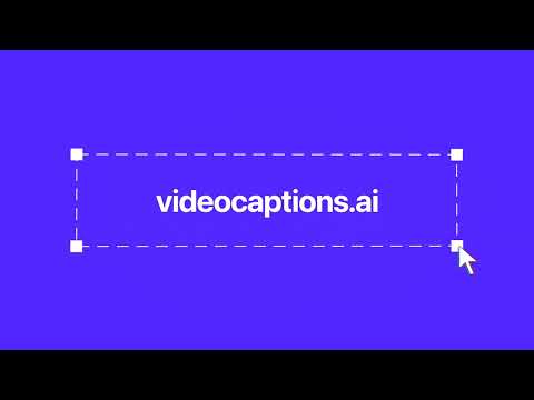 Launching VideoCaptions.ai 공식 영상 미리보기