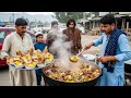 Most Cheap Roadside Street Food In Afghanistan Rosh Recipe Liver Fry Kabuli Pulao