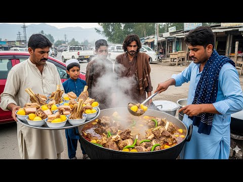 Most Cheap Roadside street food in Afghanistan | Rosh recipe | liver fry | Kabuli pulao