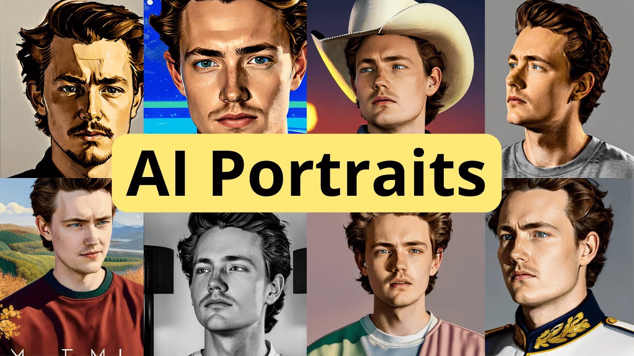 AI Generated Portraits with StableBoost
