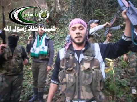 اعلان انشقاق خالد البرش من مرتبات الأمن الجوي في حلب وانضمامه الى كتيبة أحفاد السول في ريف اللاذقية