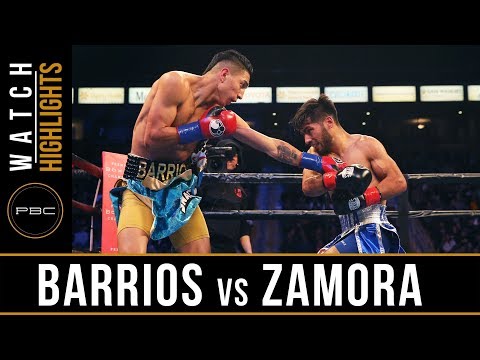 Barrios vs Zamora Highlights: February 9, 2019 - PBC on Showtime