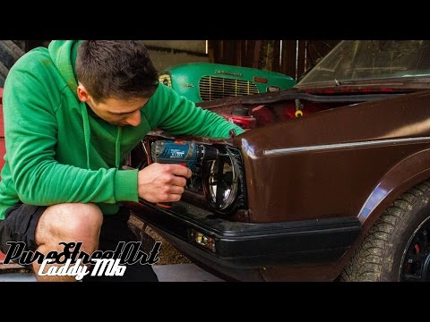 VW Caddy Mk1 #2 - Ausbau Front | PureStreetArt