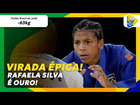IPPONZAÇO! 🥇 Rafa Silva vira contra Erika Ferreira faltando 14 segundos! 🥋